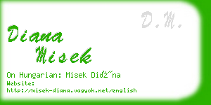 diana misek business card